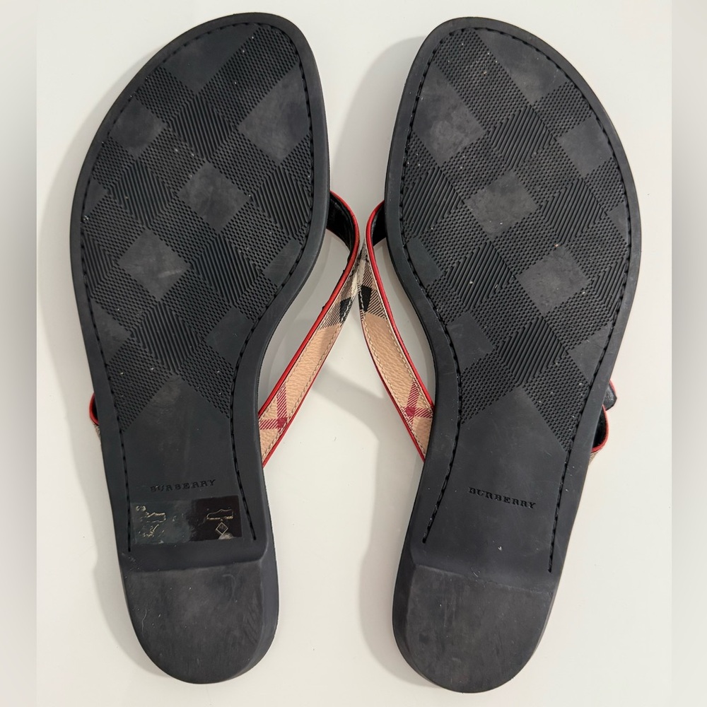 Burberry Nova Check Pattern Sandals - image 2